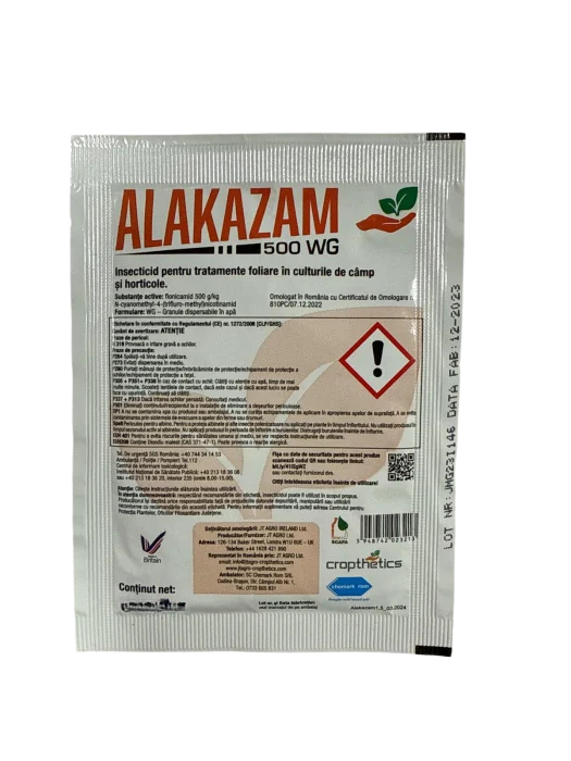 INSECTICID ALKAZAM 500WG Insecticid combaterea afidelor