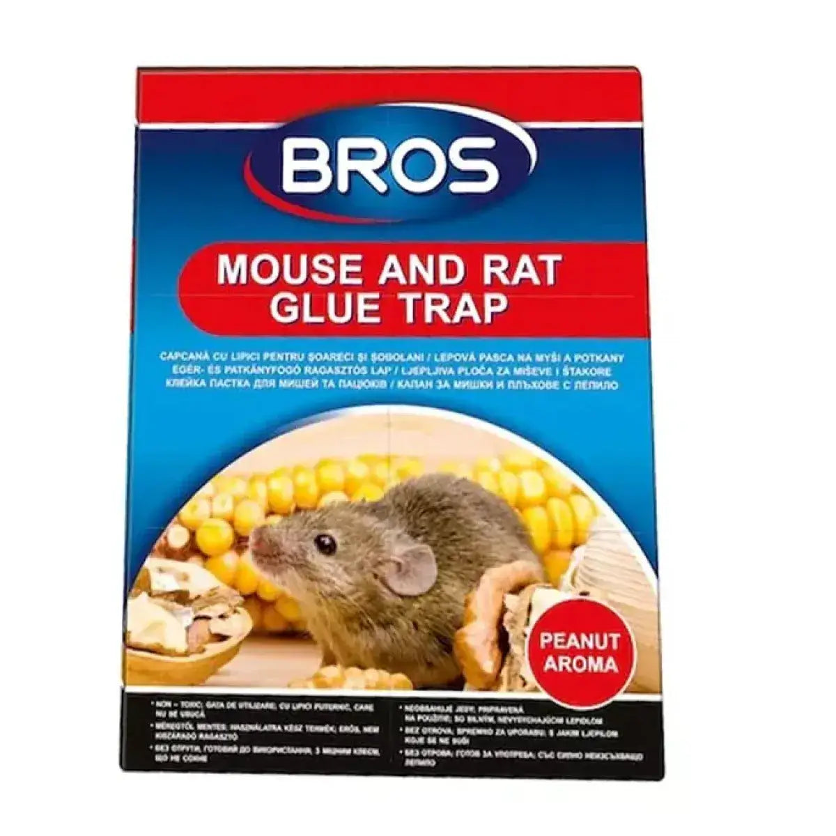 Bros Capcană cu Lipici pentru Șoareci & Șobolani