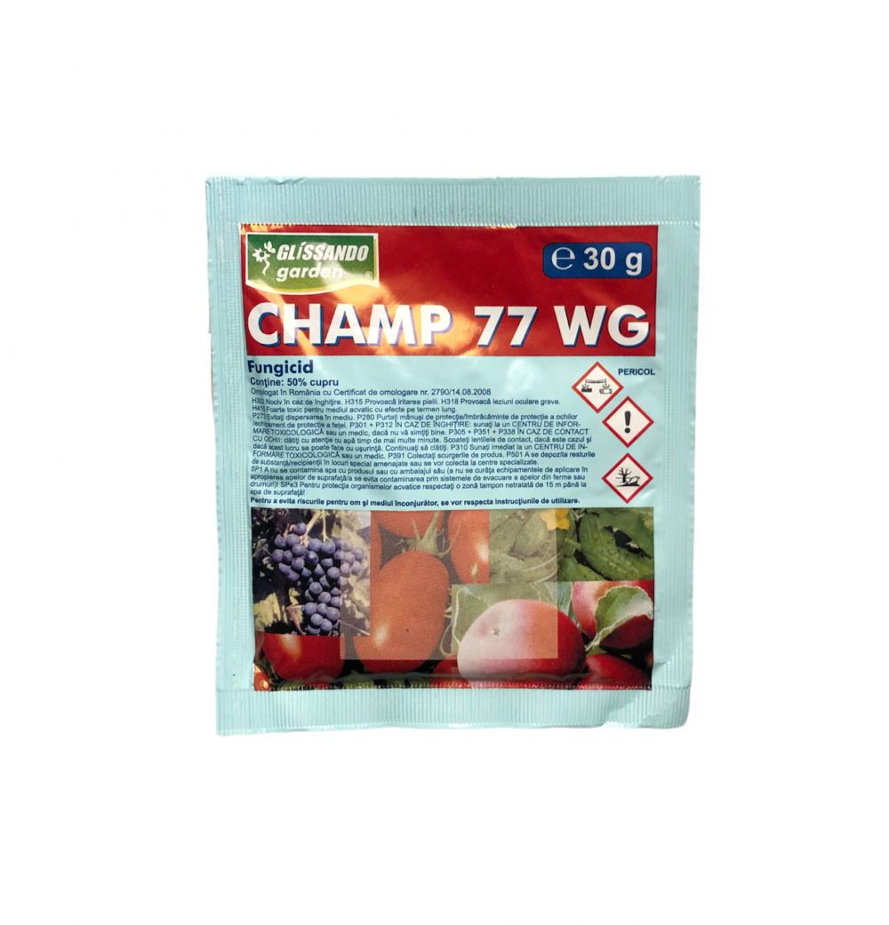 FUNGICID Champ 77 WG Fungicid cupric pentru mana si arsuri