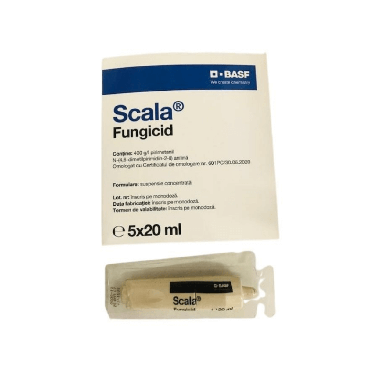 Fungicid Scala BASF pirimetanil pentru putregai cenusiu si rapan