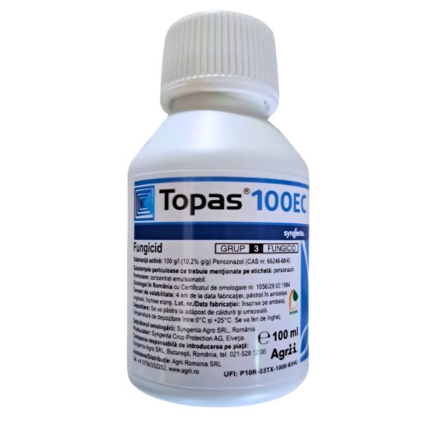 Fungicid Topas 100 EC - Fungicid sistemic pentru combaterea fainari