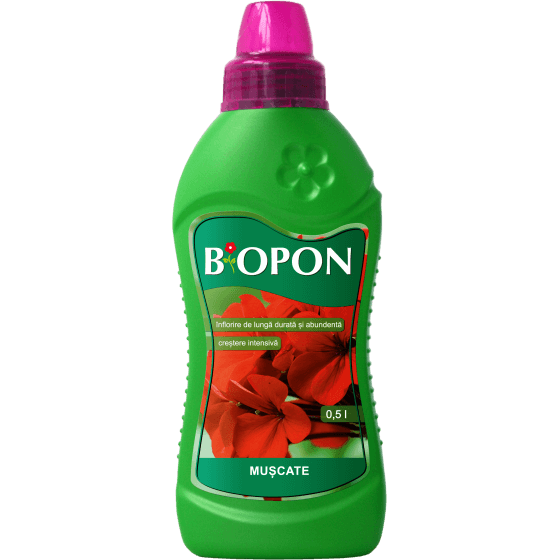 Îngrășământ Mușcate 0.5 l-Biopon