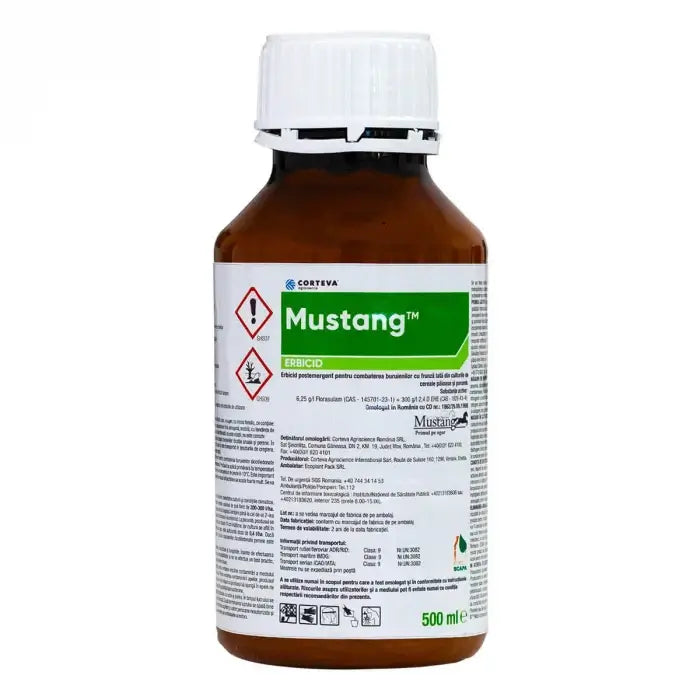 Erbicid Mustang (100ml / 500ml / 1L) - Cereale păioase și porumb