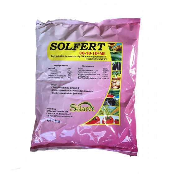 Îngrășământ SOLFERT 30-10-10 1KG