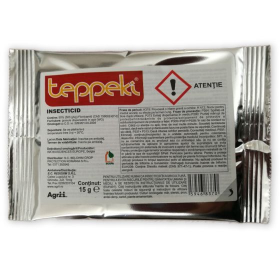 Insecticid Teppeki- combaterea de afide, paduchi